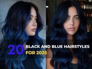 Black and Blue Hairstyles That Will Transform Your Look