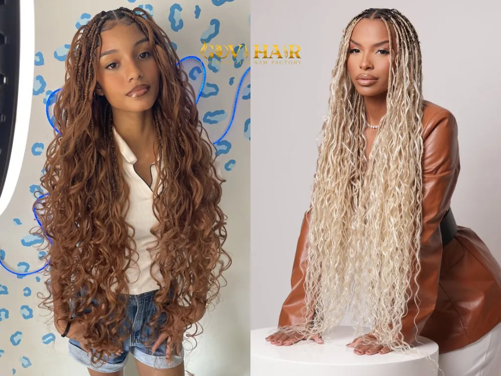 Rapunzel-Inspired Long Braid with Weave ideal for those who want a fairytale-inspired