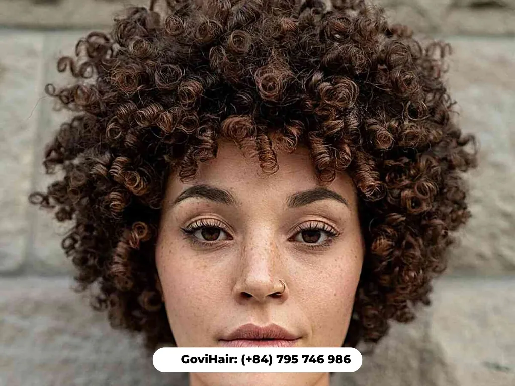 Defined ringlet curly bob weave