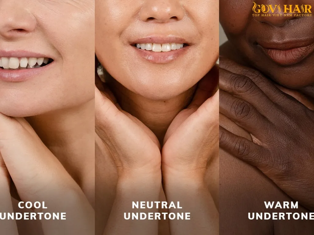 Blonde shades suit different skin tones