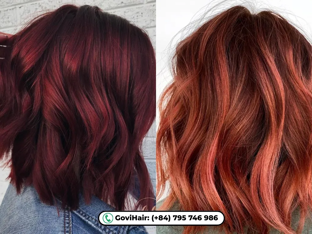 High-fashion movement with seamless multi-tonal streaks.