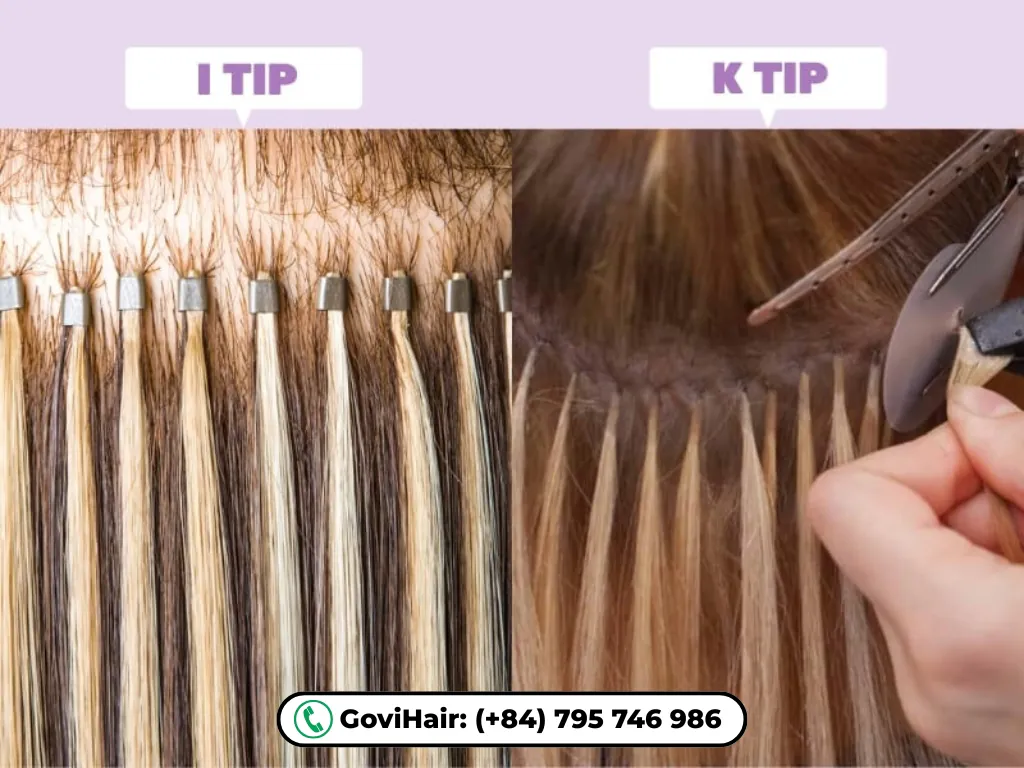 K-Tip Extensions Install: Step-by-Step Guide, Cost, Tools & Pro Tips 4 K tip vs I tip hair extensions
