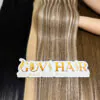 Long Tape In Hair Extensions Mix Piano Color