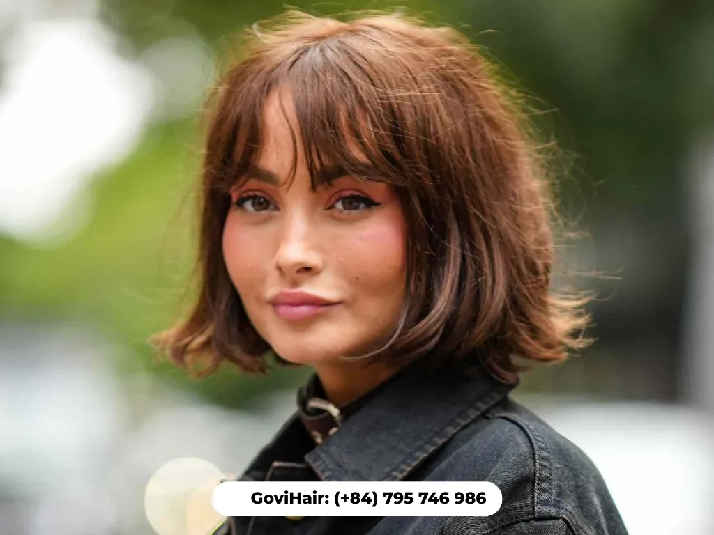 Messy bob short weave hairstyles