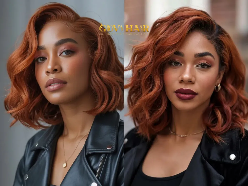 Short weave hairstyles are protective styles