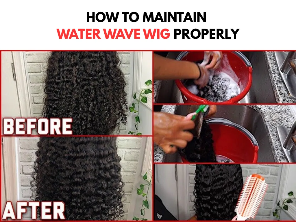Water Wave Wig Maintenance: Complete Guide to Keep Hair Wet 7 How to Wash a Water Wave Wig Properly