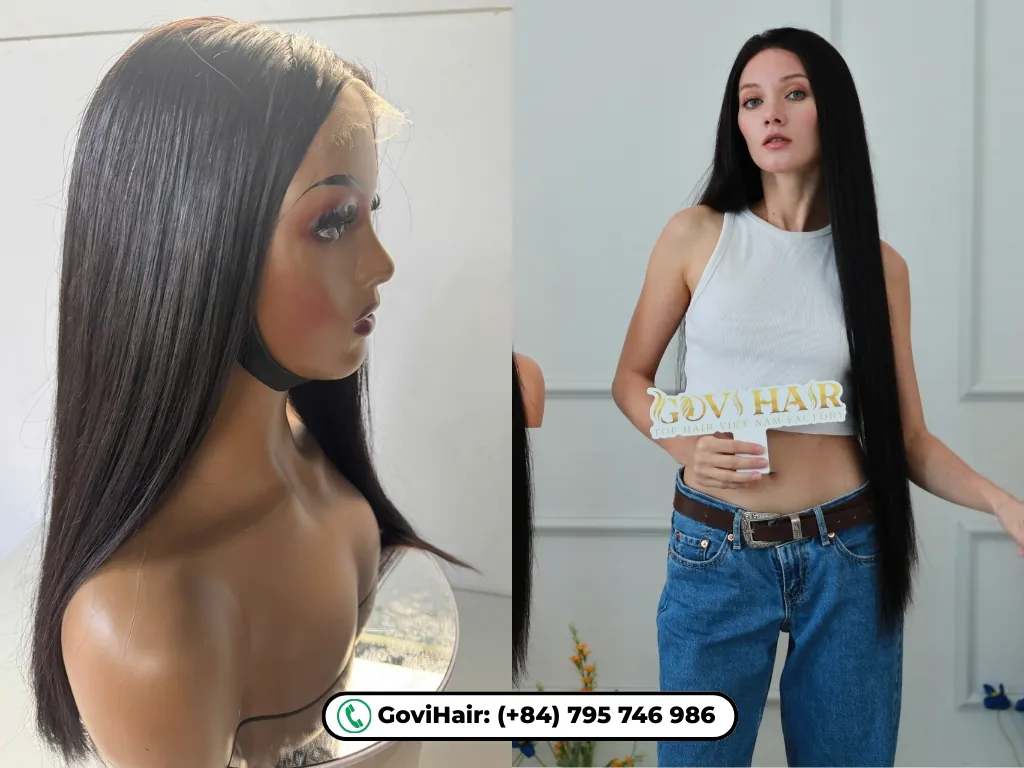 Achieve a seamless look with high-definition lace and pre-plucked hairlines.