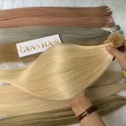 26 Inch Straight Blonde Color U Tip Hair Extensions