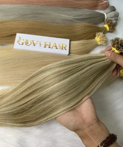 26 Inch Straight Mix Piano Color U Tip Hair Extensions pre bonded