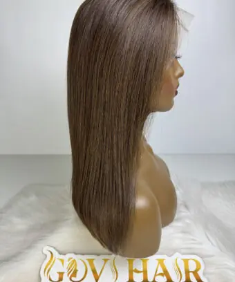 Human Hair Bob Wig 13×4 Lace Frontal 12 Inch