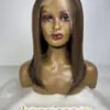 Bone Straight Human Hair Bob Wig 13×4 Lace Frontal 12 Inch 6c Color 9 Human Hair Bob Wig 13×4 Lace Frontal 12 Inch 6c Color
