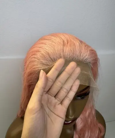 Natural Wave Human Hair Frontal Wig 13x4 HD