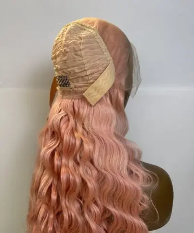 Natural Wave Human Hair Frontal Wig 13x4 HD Lace