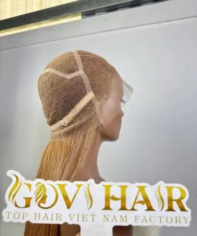 Straight Human Hair Full Lace Wig 22 Inch 250% Density #5