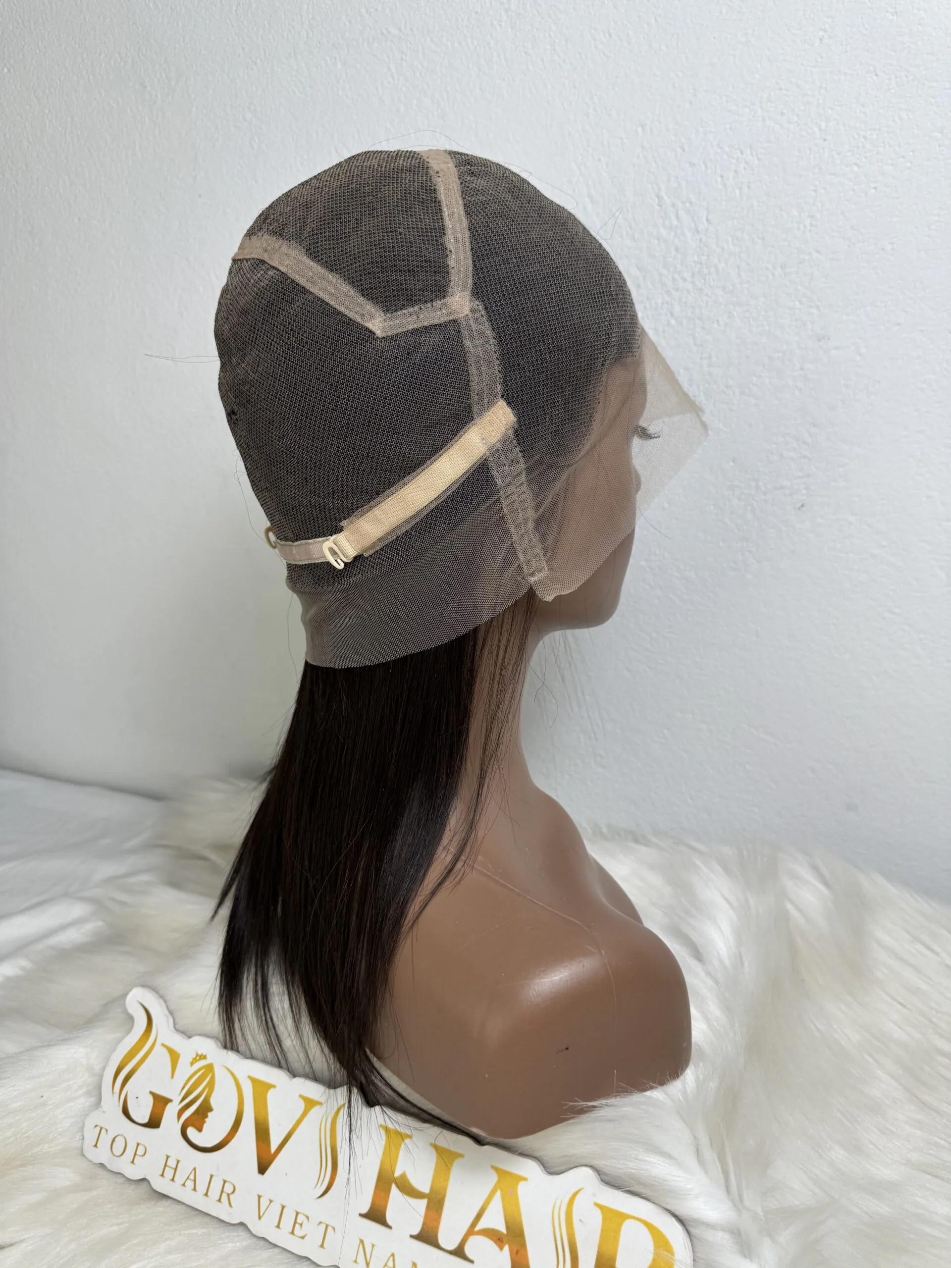 Straight Human Hair Full Lace Wig 26 Inch 180% Density #2 Dark Brown Color 4 Straight Human Hair Full Lace Wig 26 Inch 180% Density