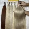 24 Inch Straight #24 Light Golden Blonde Color I Tip Hair Extensions