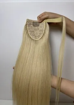 #613 Blonde Color Ponytail Hair Extensions