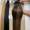 26 Inch Straight Dubai Color Flat Tip Hair Extensions For Professional Salon