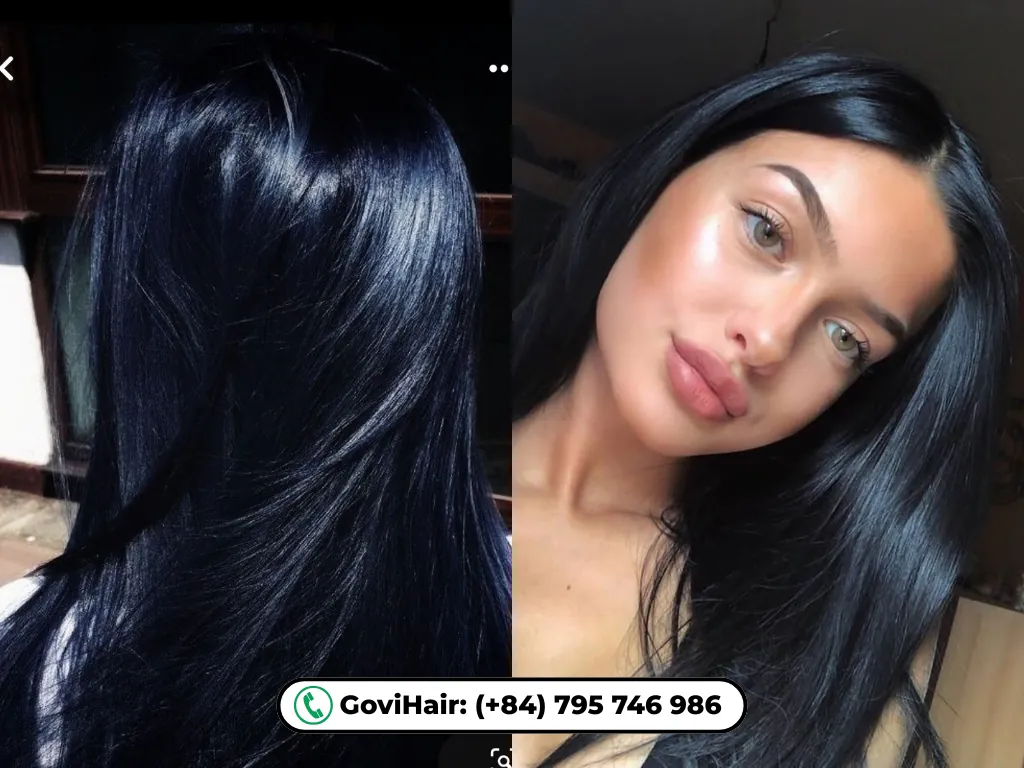 Blue Black Hair Color: Shades, Ideas, and How to Get the Perfect Look 5 Dark blue black hair color
