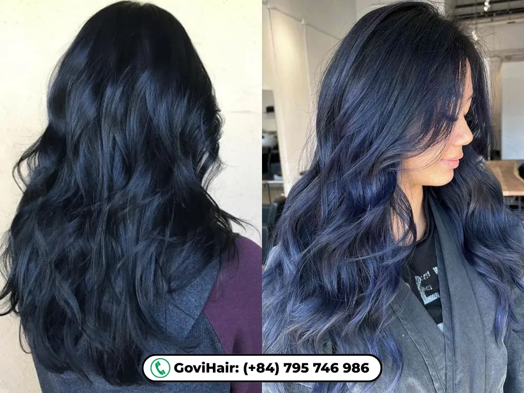 Blue Black Hair Color: Shades, Ideas, and How to Get the Perfect Look 8 Solid blue black hair color