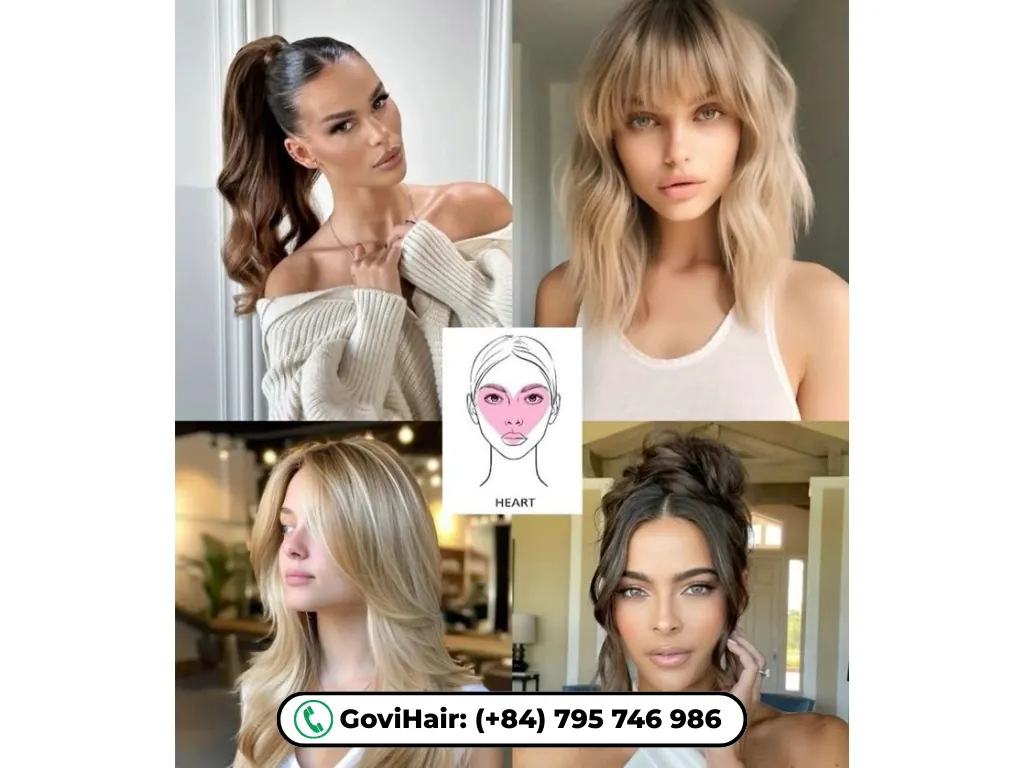 What is heart shaped face