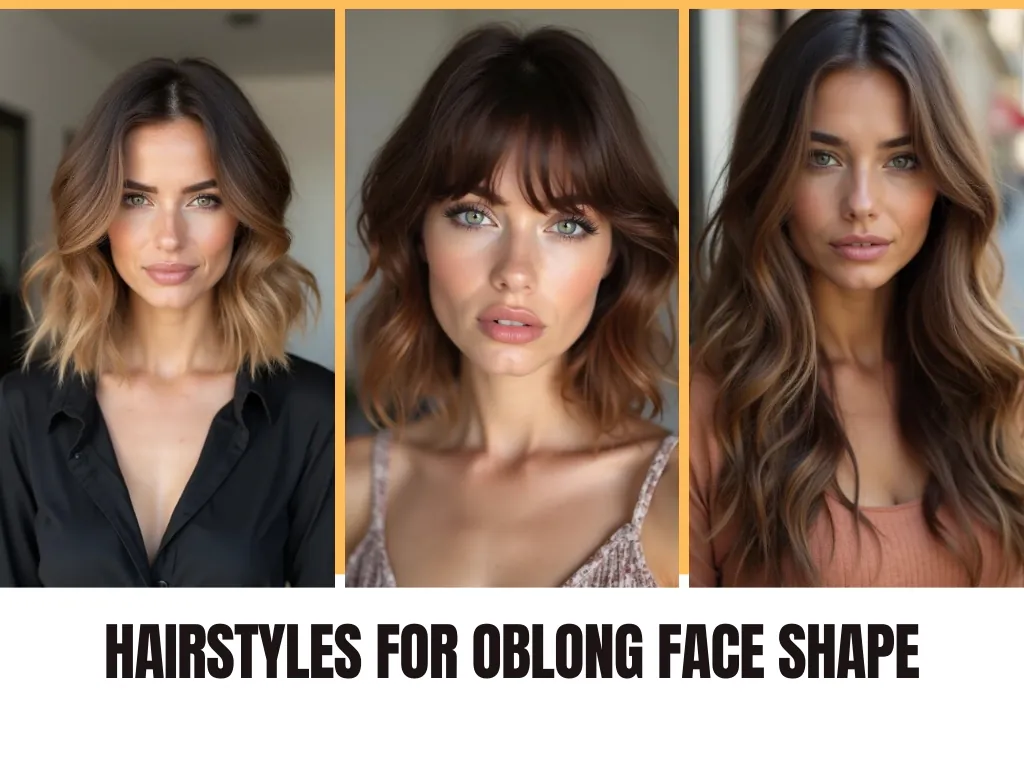 hairstyles for oblong face shape