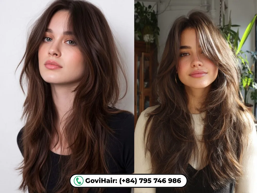 20+ Trendy Hairstyles for Oval Faces: Find Your Perfect Fit 12 Long layers haircut