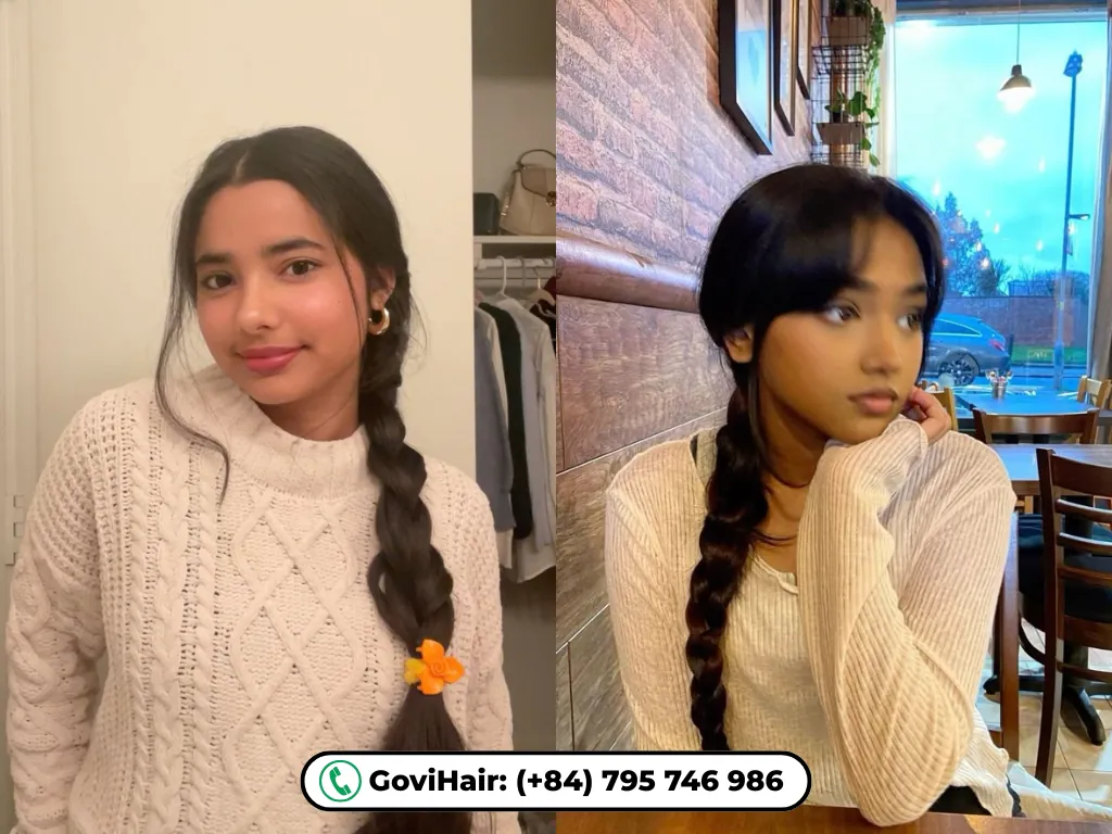 20+ Trendy Hairstyles for Oval Faces: Find Your Perfect Fit 24 Long single braids