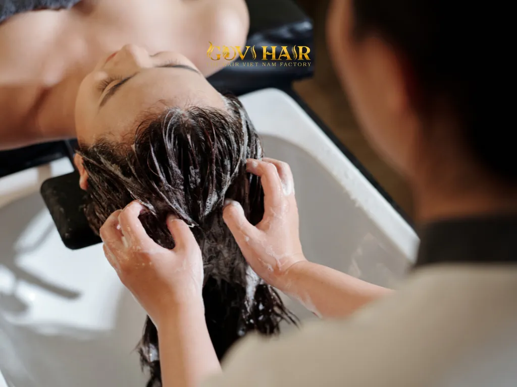 professional stripping may be the safest option to get black hair dye out of hair