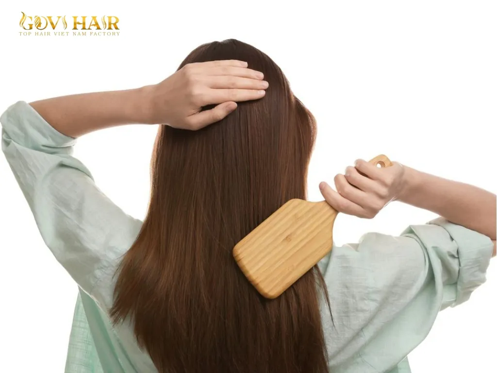 How to maintain 48 inch hair with gentle brushing and proper care routine