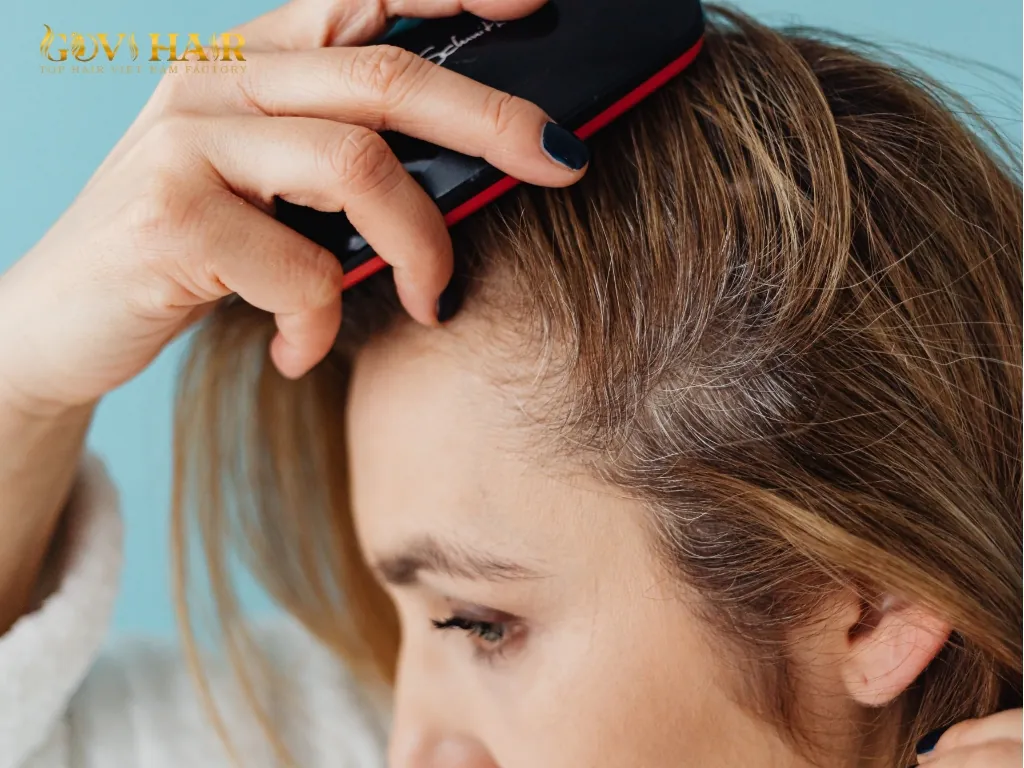 Gently brushing to protect darker and lighter tones and preserve a refined, natural appearance