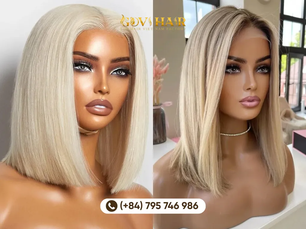 GoviHair's premium Vietnamese raw human hair wigs