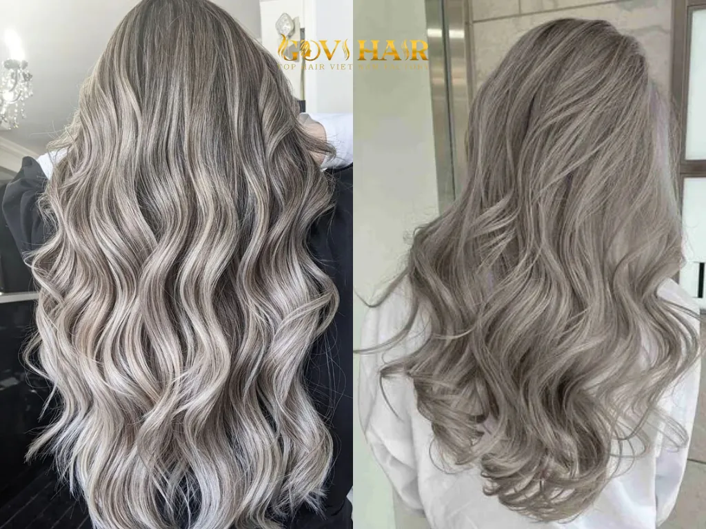 Ash blonde is slightly gray undertones