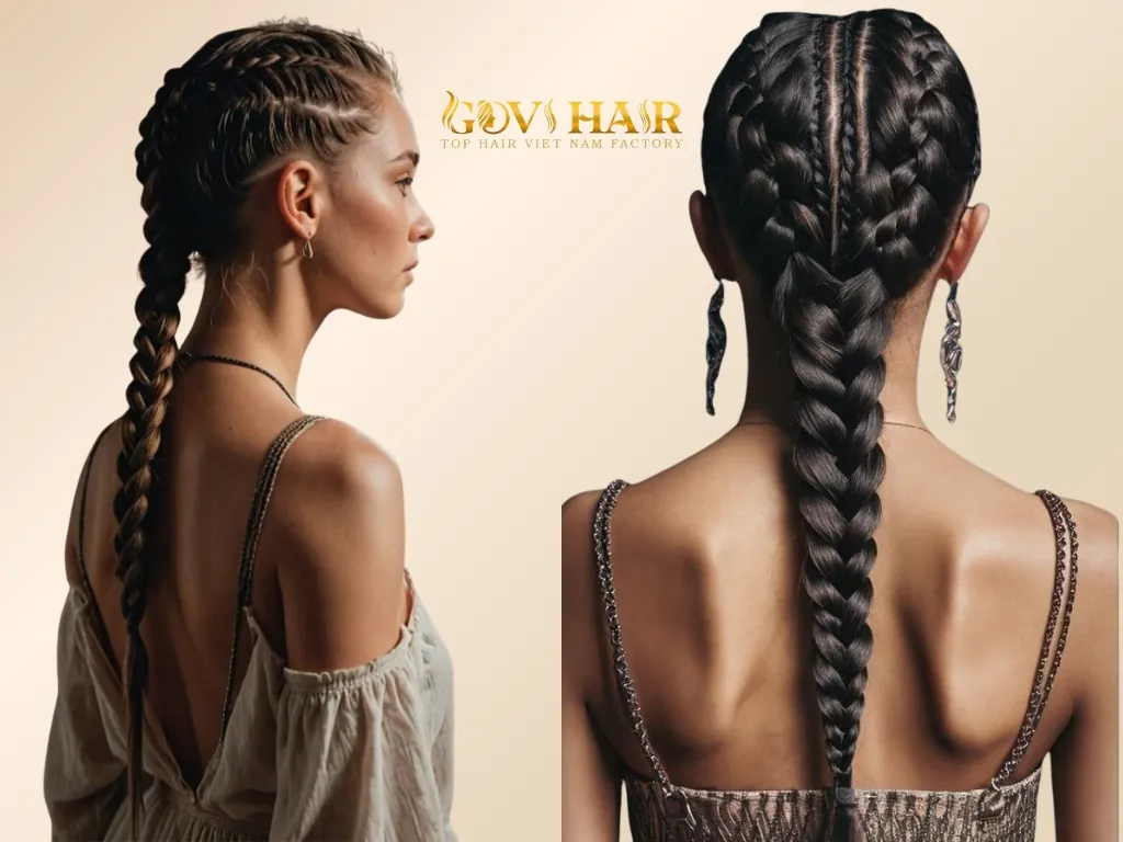 Dookie Braids: The Ultimate Guide to Styling, Maintaining & Rocking This Iconic Look 9 All the braids are pulled back tightly to the crown