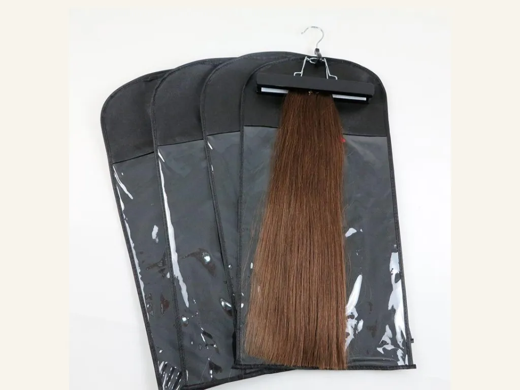 Clip in Hair Extension Hanger or Carrier Bag