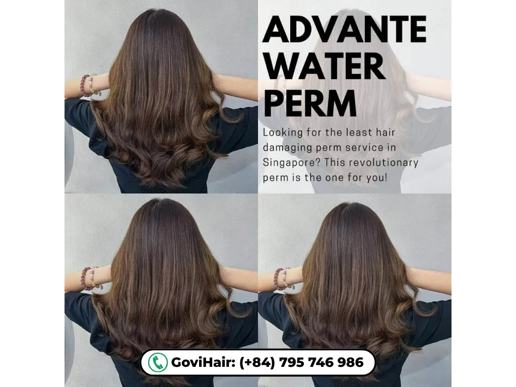 Water perm hair