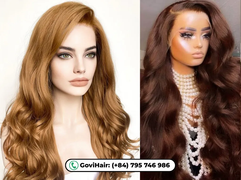 What Is a Natural Color in Human Hair Wigs? 17 Chestnut and chocolate brown hair wig