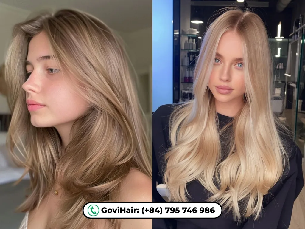 What Is a Natural Color in Human Hair Wigs? 7 Medium blonde and light blonde