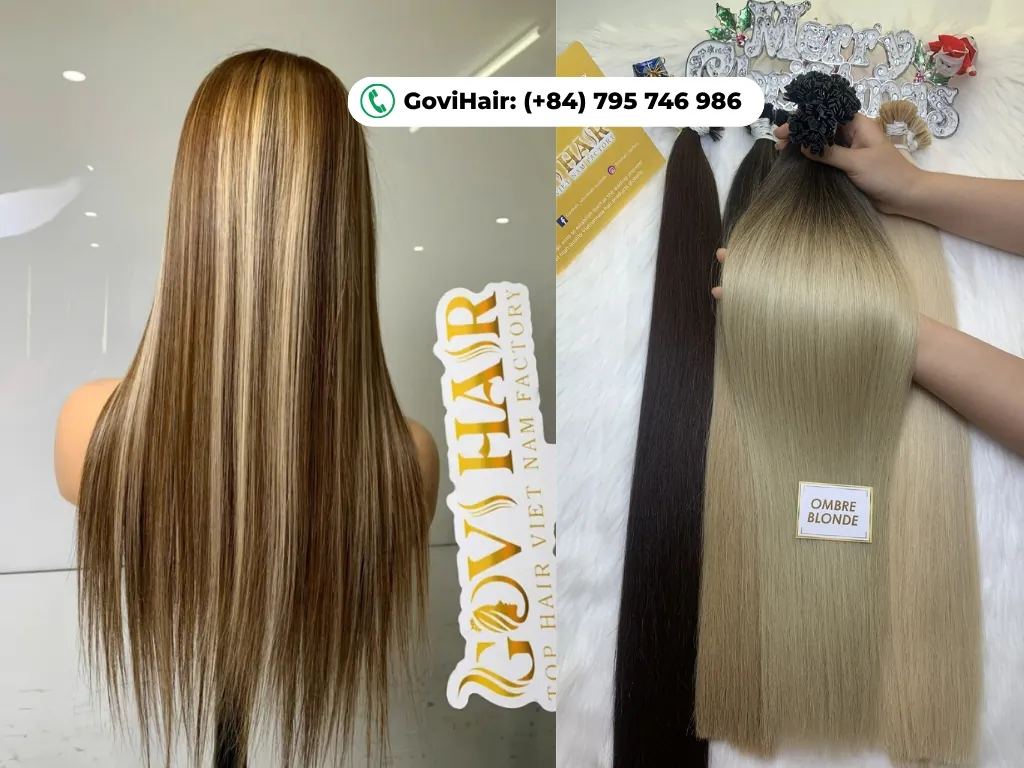 24-inch straight hair will reach at the waistline for most women.