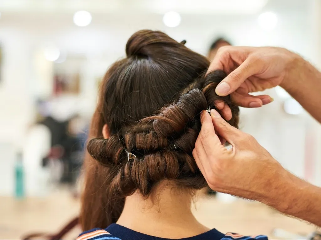 Tie a secure knot at the end of each clip to prevent the thread from unraveling over time.