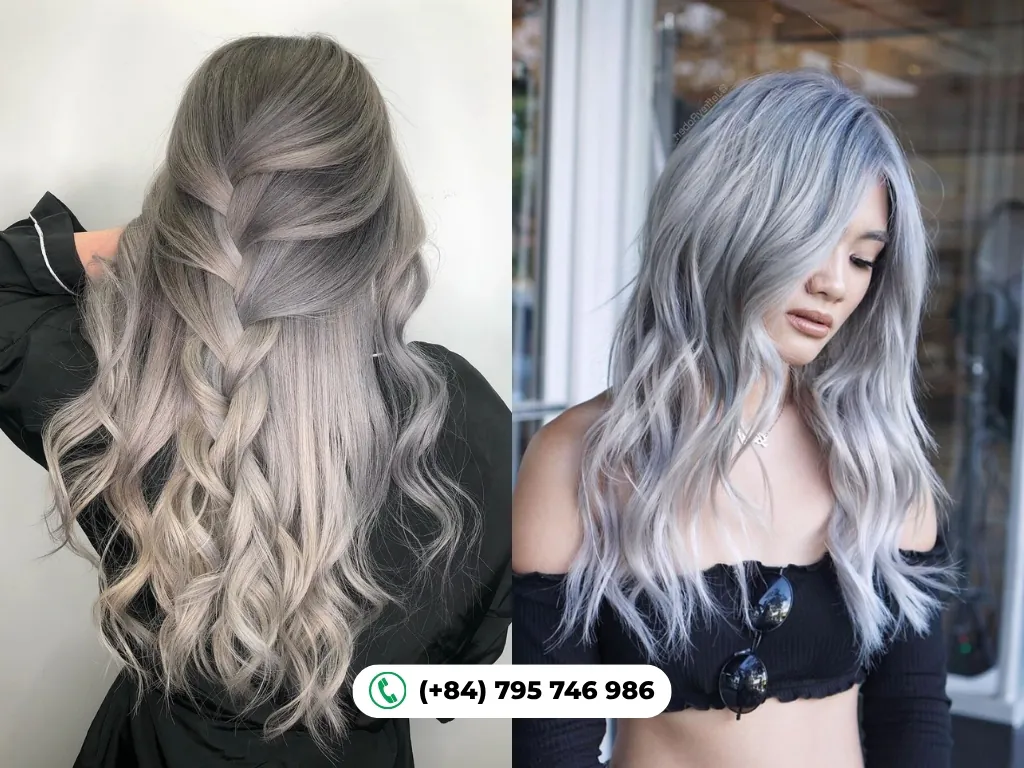 Ash grey is the best color you should try to cover your grey hair.