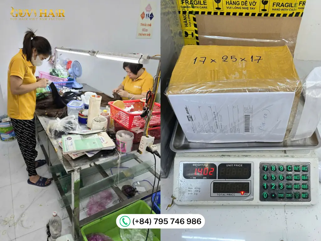 Why Has Vietnamese Hair Bone Straight Become So Popular? 4 Govihair factory batch tracking and video confirmation before order balance is paid