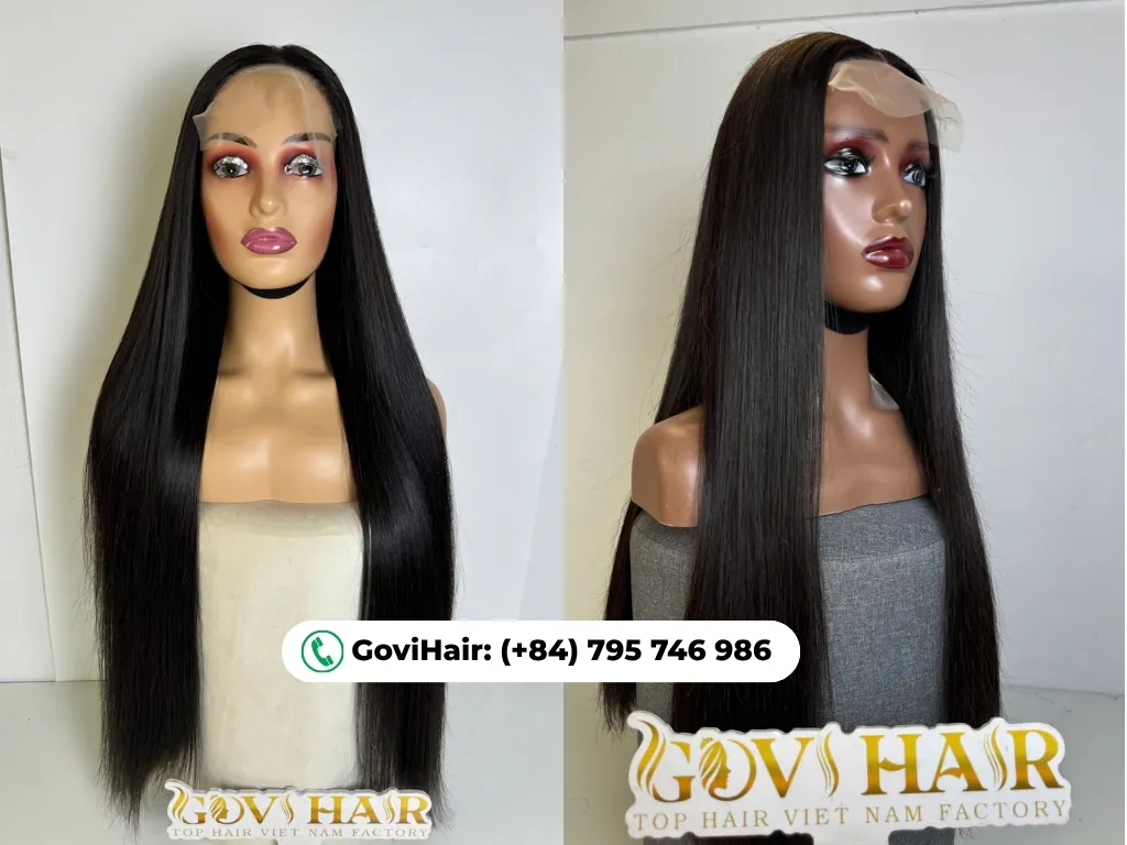 Vietnamese HD lace closures, frontals, and wigs combine high-quality human hair