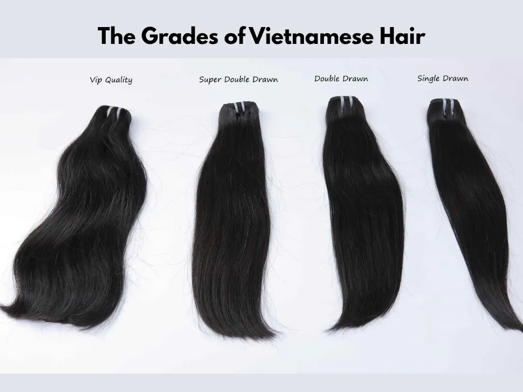 Vietnamese hair bundle density levels 