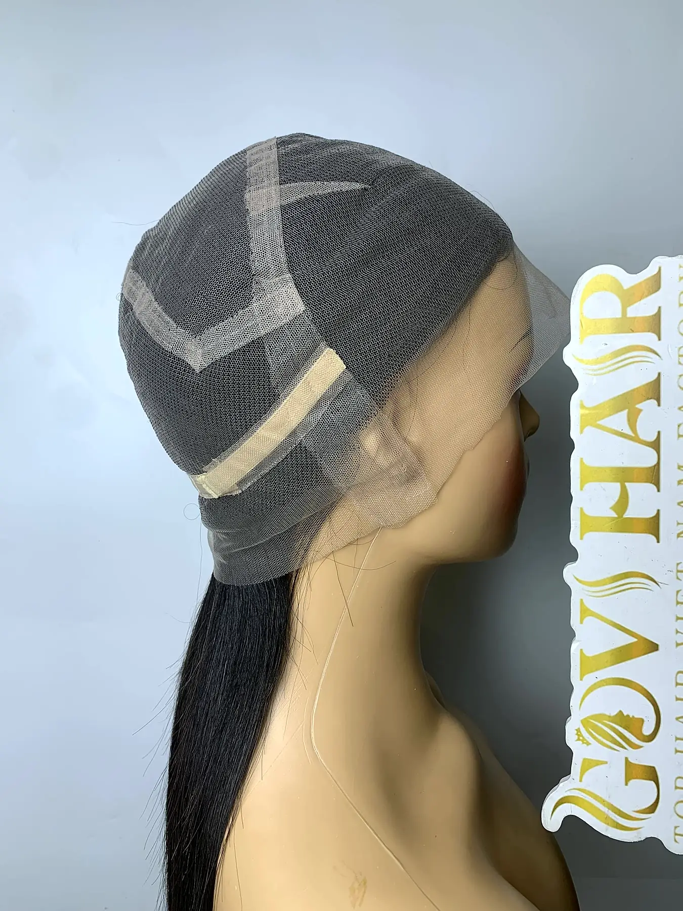 Hand tied full lace wig cap construction