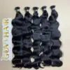 v tip hair extensions natural black raw vietnamese hair 20 inch