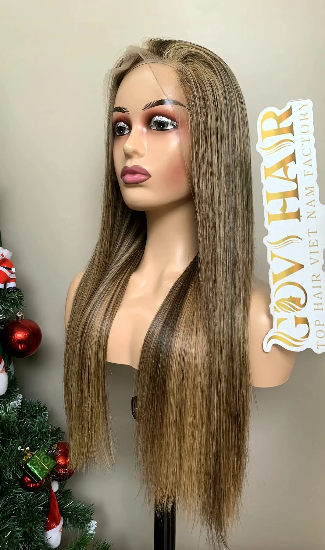 13x4 Lace Front Wig 20 Inch Bone Straight Mix Piano Highlight HD Lace 6 13x4 lace front wig mix piano three quarter