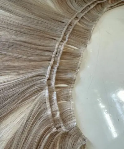 Invisible genius weft highlight close up band