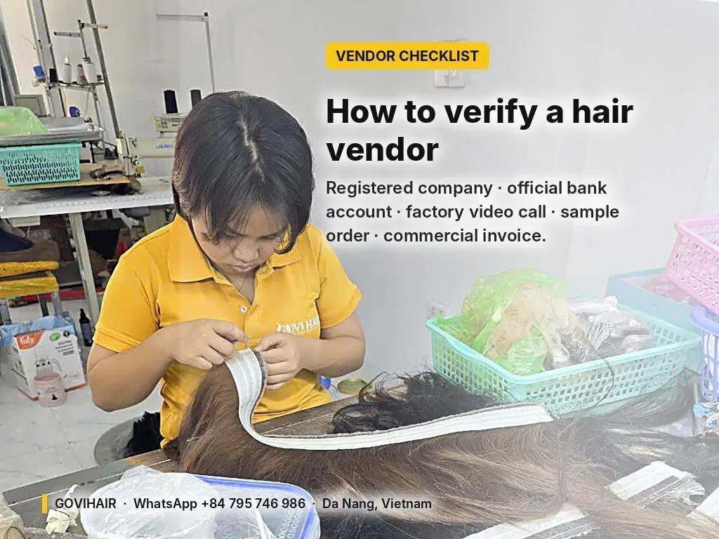 Hair Vendors in UK 2026: Price List, MOQ & 10 Suppliers Compared 14 How to verify a raw hair vendor