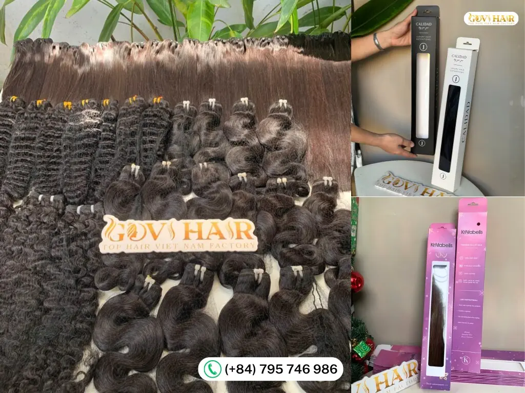 Vietnamese Hair Vendor UK: Top 5 Factories, 2026 Prices and Best-Sellers 4 Wholesale Vietnamese hair bundles and private label boxes